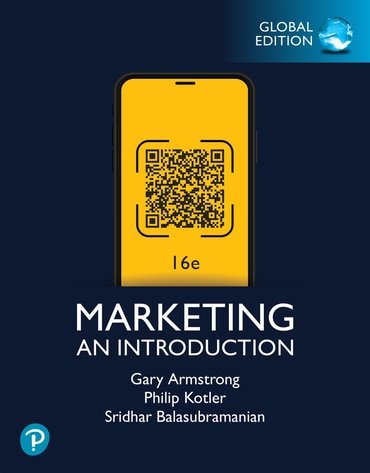 Cover of Marketing: An introduction