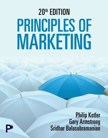 Cover of Principles of marketing